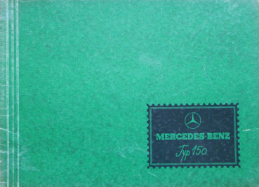 Mercedes-Benz 150 Modelprogram 1935 Carbrochure (8917)